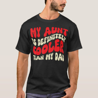 Mein Onkel ist cooler als mein Vater Neffe T-Shirt