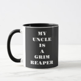Mein Onkel ist ein grimmiger Sensenmann Tasse