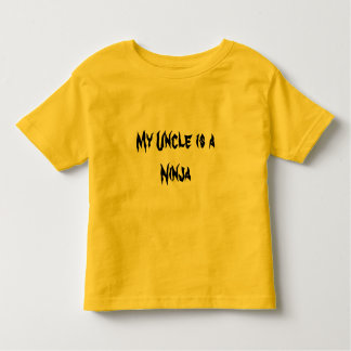 Mein Onkel ist ein Ninja Kleinkind T-shirt