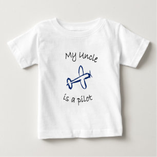 Mein Onkel ist ein Pilot Baby T-shirt
