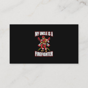 Mein Onkel ist Feuerwehrmann Visitenkarte