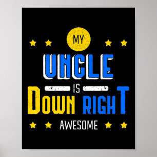 Mein Onkel ist gerade Phantastisch-unten-Syndrom-S Poster