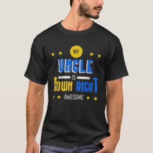 Mein Onkel ist gerade Phantastisch-unten-Syndrom-S T-Shirt