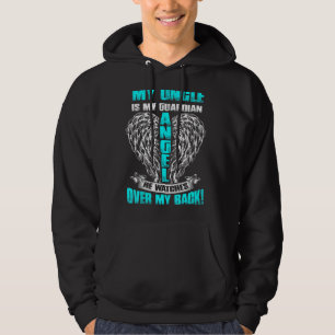 Mein Onkel ist mein Schutzengel im Himmel, den er  Hoodie