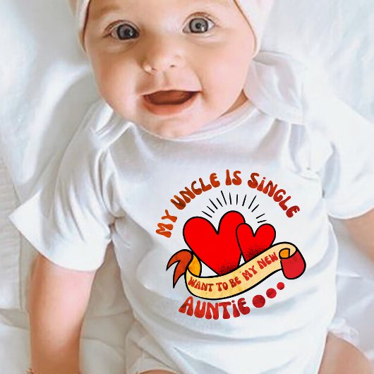 Mein Onkel ist Single, der zu meiner neuen Tante G Baby Strampler