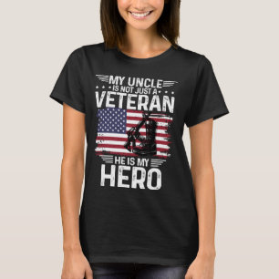 Mein Onkel ist Veteran und er ist mein Helden-Shir T-Shirt