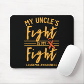 Mein Onkel kämpft gegen Leukämie Mousepad (Mit Mouse)