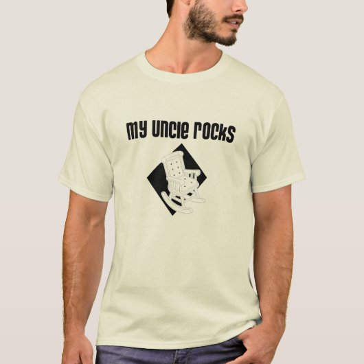 Mein Onkel Rocks T-Shirt (Vorderseite)