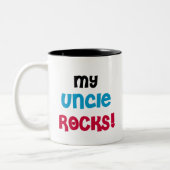 Mein Onkel Rocks Zweifarbige Tasse (Links)