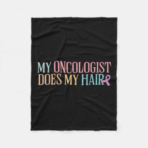 Mein Onkologe tut mein Haar _ Chemotherapie _ Fleecedecke