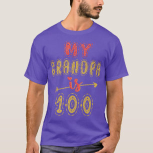 Mein Opa ist 100 Jahre alt Großvater 100. Geburtst T-Shirt