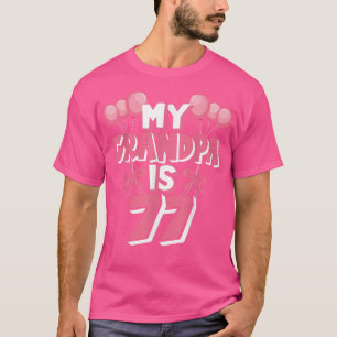 Mein Opa ist 77 Jahre alt Grampa 77. Geburtstag  T-Shirt