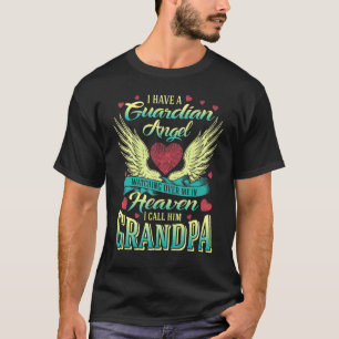 Mein Opa ist ein Schutzengel für verstorbenen Opa T-Shirt