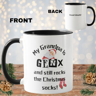Mein Opa ist GenX und stürzt noch immer die Weihna Tasse