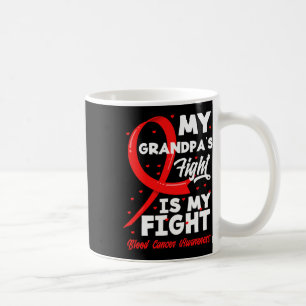 Mein Opa's Kampf ist mein Kampf Blutkrebs-Bewussts Kaffeetasse