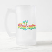 Mein Opshernis Mattglas Bierglas (Links)