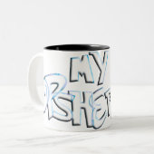 Mein Opshernis Zweifarbige Tasse (Vorderseite Links)