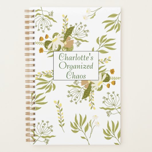Mein organisiertes Chaos Personalisiert Planer (Vorderseite)