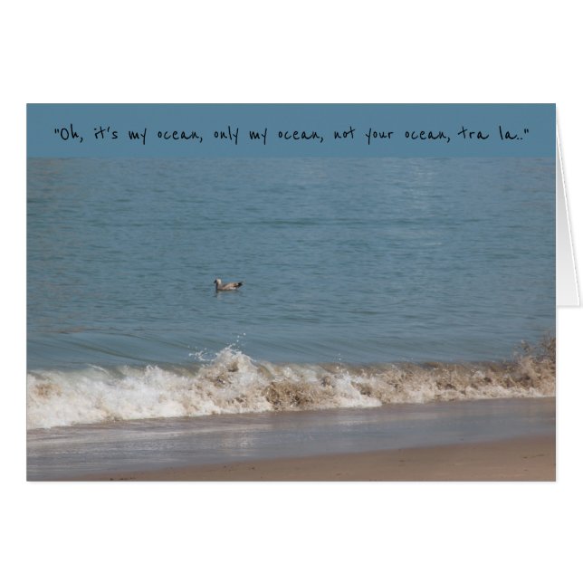 Mein Ozean (Vorderseite (Horizontal))