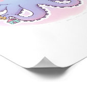 Mein Ozean des Überflusses - Niedlicher Manifestat Poster (Ecke)