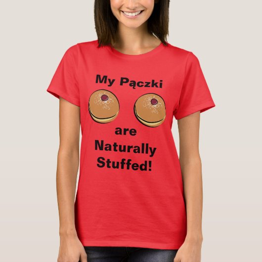 Mein Paczki werden natürlich angefüllt! T-Shirt (Vorderseite)