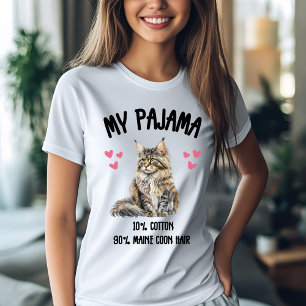 Mein Pajama: 10 % Baumwolle, 90 % Mammuthaar T-Shirt