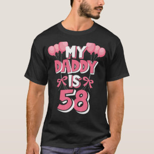 Mein Papa ist 58 Jahre alt Männer zum 58. Geburtst T-Shirt