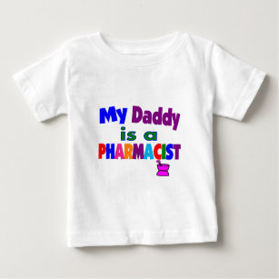"Mein Papa ist Apotheker" - Geschenke für Kinder Baby T-shirt