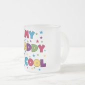 Mein Papa ist Coole Hemden und Geschenke Mattglastasse (VorderseiteRechts)