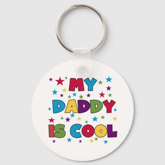 Mein Papa ist Coole Hemden und Geschenke Schlüsselanhänger (Vorderseite)