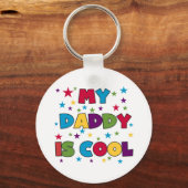 Mein Papa ist Coole Hemden und Geschenke Schlüsselanhänger (Vorderseite)