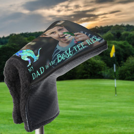 Mein Papa ist das beste Tee Rex Kinderfoto Golf Headcover