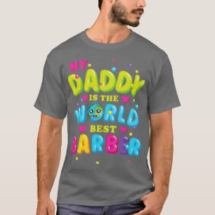 Mein Papa ist der weltbeste Barber T-Shirt