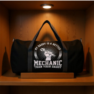 MEIN PAPA IST EIN BESSERER MECHANIKER ALS DEIN PAP DUFFLE BAG