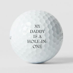 Mein Papa ist ein "Hole-in-One"-Titleist Pro VI Golfball