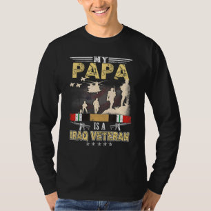 Mein Papa ist ein irakischer Veteran, der stolz au T-Shirt