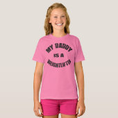 Mein Papa ist ein Weightlifter T-Shirt (Vorne ganz)