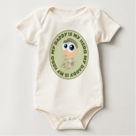 Mein Papa ist mein Säugling Tee-Hemd Baby T-shirt