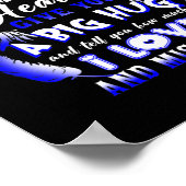 Mein Papa sagt dir, wie sehr ich Liebe vermisse, d Poster (Ecke)