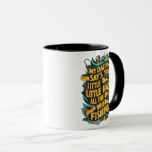 Mein Papa sagt, du kleiner Bass? Tasse (VorderseiteRechts)
