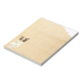 Mein Papillon Ate meine Hausaufgaben Notizblock (Rotiert)