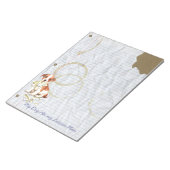 Mein Parson Russell Terrier Ate Mein Lektionsplan Notizblock (angewinkelt)