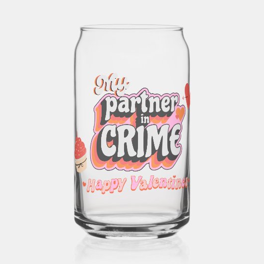 Mein Partner in der Kriminalität Dosenglas (Vorderseite)