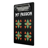 Mein Passionsweißfarbener Murray-Schriftart Mini Klemmbrett (Gewinkelt2)