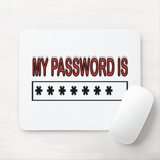 MEIN PASSWORT MOUSEPAD (Mit Mouse)