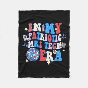 Mein Patriotic Mri Era Mri Tech Glückwunsch 4. Jul Fleecedecke