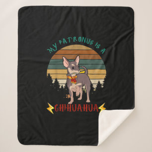 Mein Patronus ist ein Chihuahua Funny Gift Hund Lo Sherpadecke