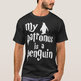 Mein Patronus ist Pinguin Tier Lustige Mädchen T-Shirt
