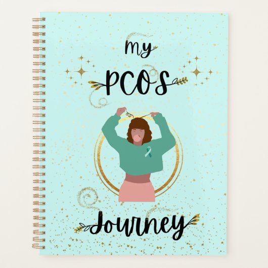Mein PCOS Journey Polyzystisches Ovarialsyndrom Aq Planer (Vorderseite)