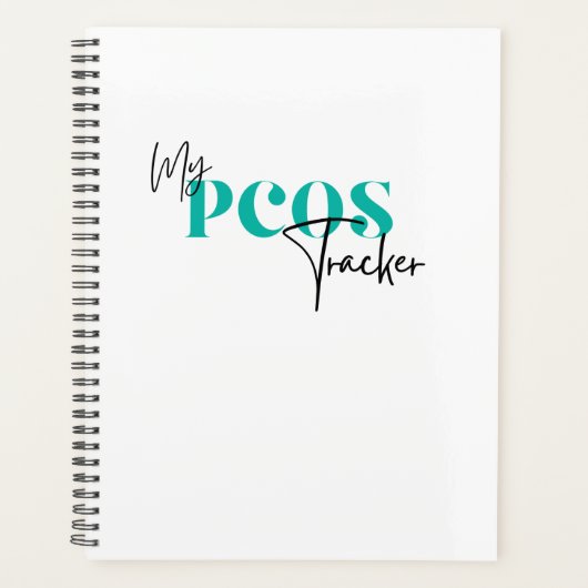 Mein PCOS Tracker - Polyzystisches Ovarialsyndrom Planer (Vorderseite)